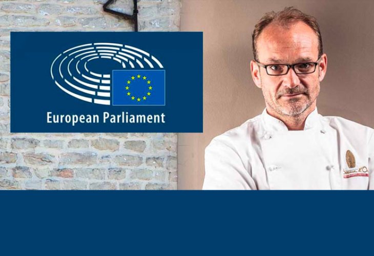 Roland Debuyst in het Europees Parlement