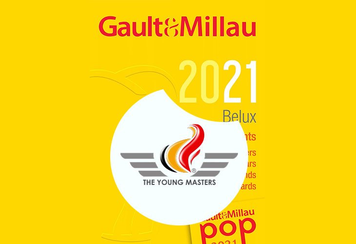 Les 3 « Jeunes Chefs de l’Année au Gault&Millau 2021 (Bruxelles, Wallonie, Flandre) sont des Youngmaster ! 