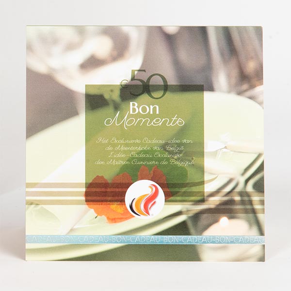 Geschenkbon 50 Mastercooks of Belgium