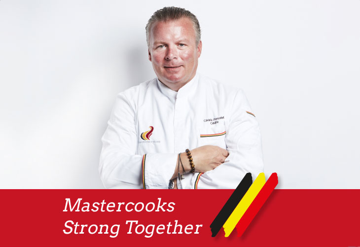 Cedric Poncelet voorzitter van The Mastercooks of Belgium