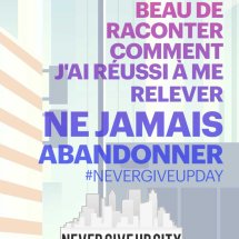 Never Give up Day 2021