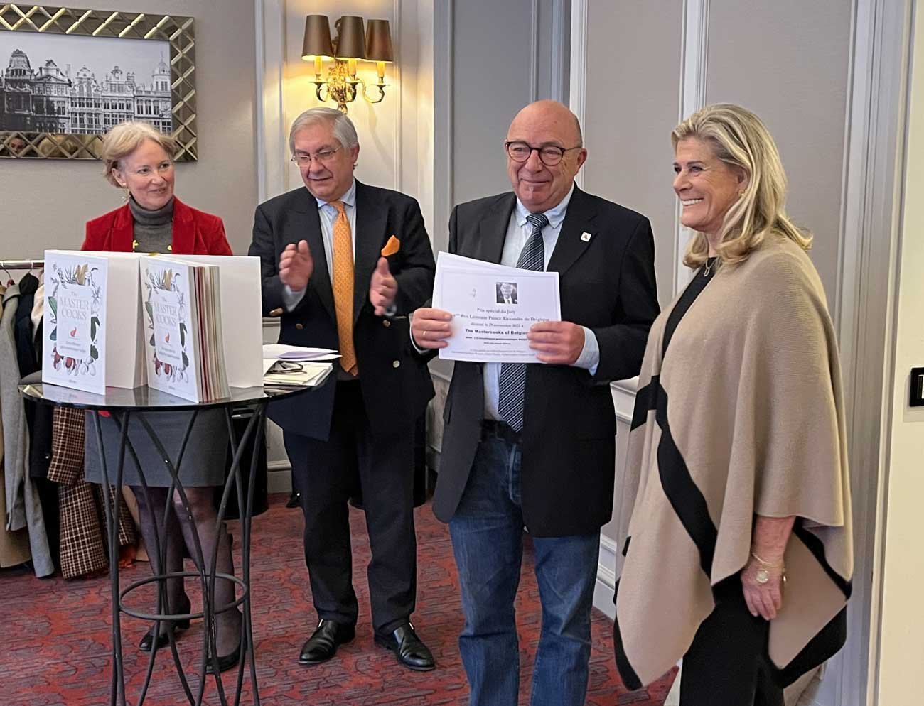 Speciale prijs van de jury voor het boek The Mastercooks