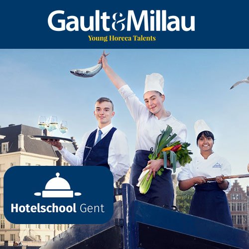 Jong talent uit Hotelschool Gent wint Young Talents Awards Gault & Millau